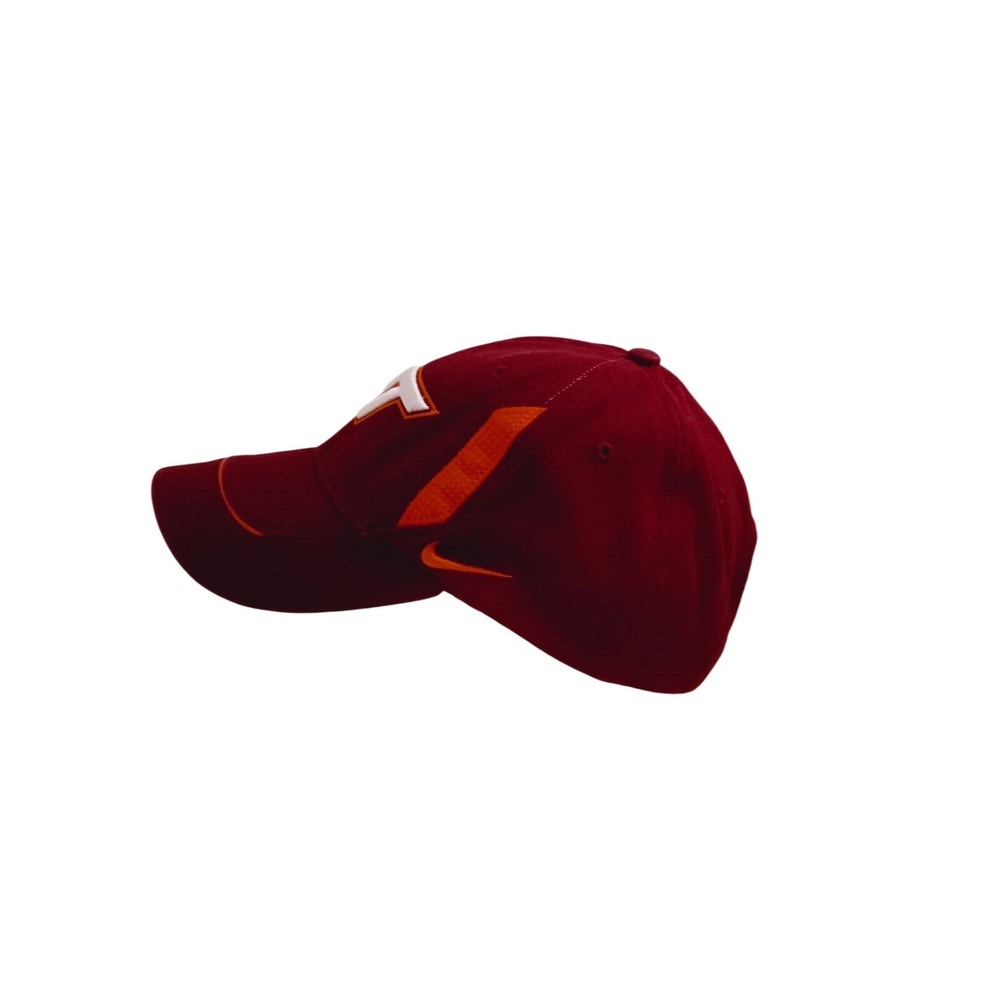 Nike Virginia Tech VT Hokies Team Football Hat Adult  Fitted Cap - Picture 2 of 6